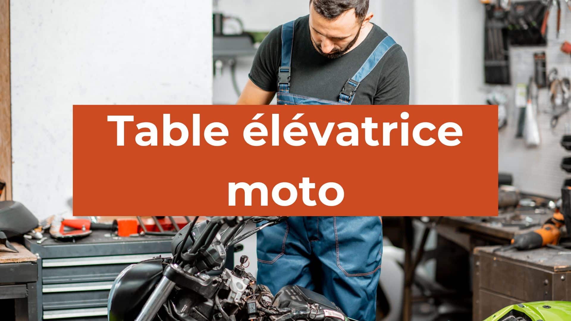 table elevatrice moto
