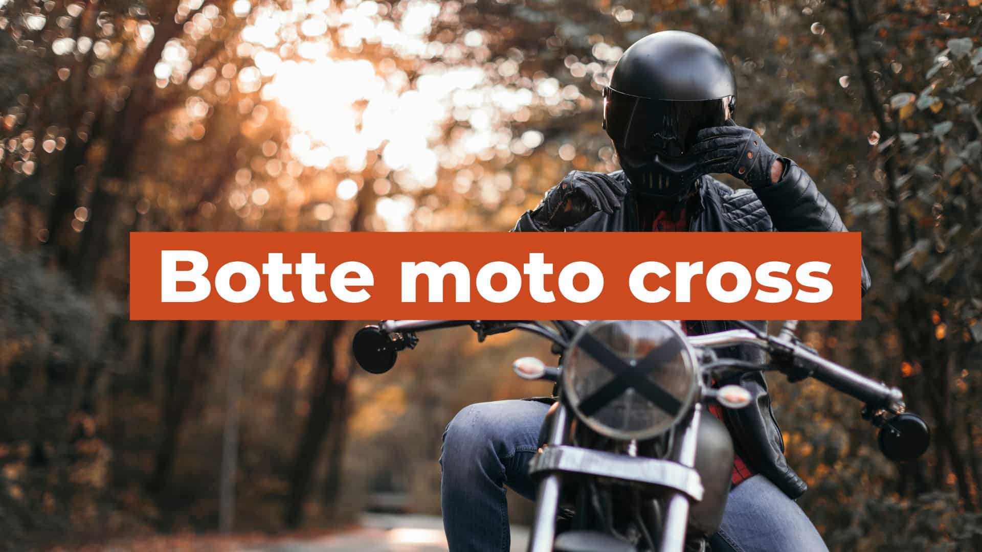 botte moto cross