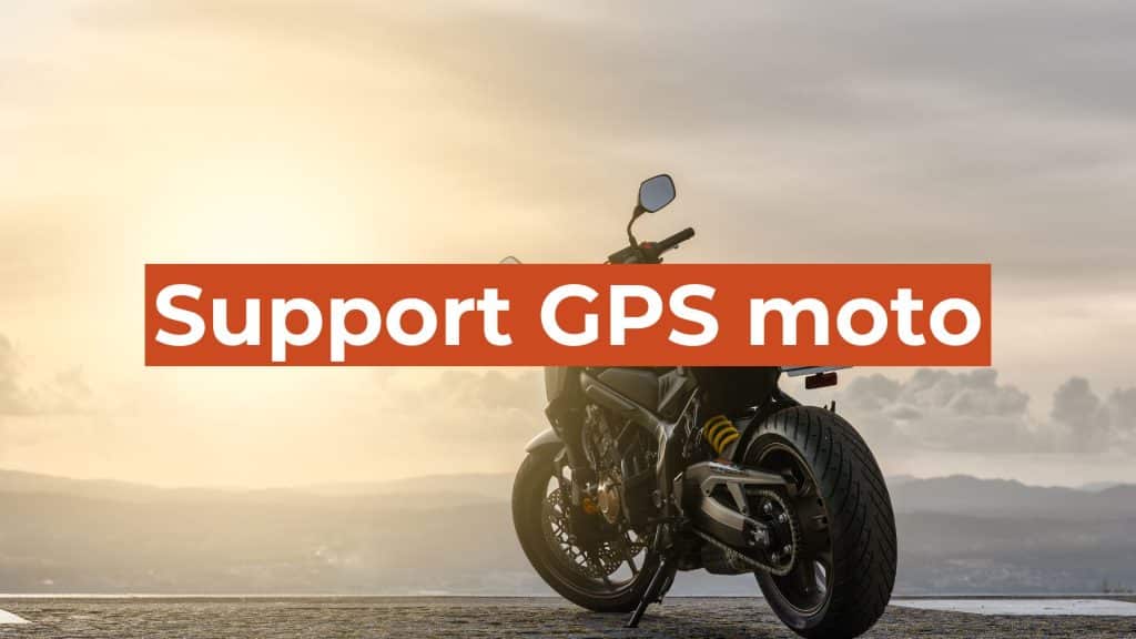 support gps moto